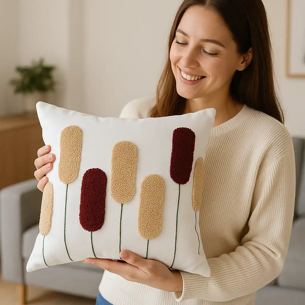 ৪টি কুশন কভার - ১৪x১৪ ইঞ্চি - Image 2