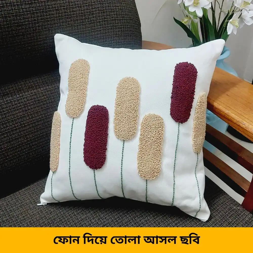 ৪টি কুশন কভার - ১৪x১৪ ইঞ্চি - Image 4