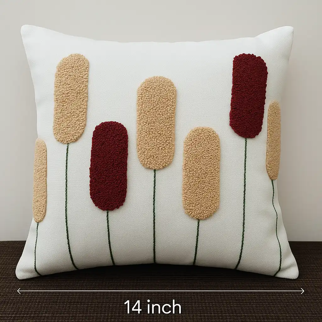 ৪টি কুশন কভার - ১৪x১৪ ইঞ্চি - Image 3