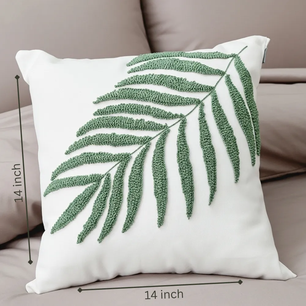 ২টি কুশন কভার - ১৪x১৪ ইঞ্চি - Image 2