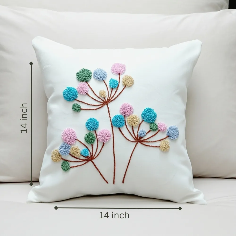 ২টি কুশন কভার - ১৪x১৪ ইঞ্চি - Image 2