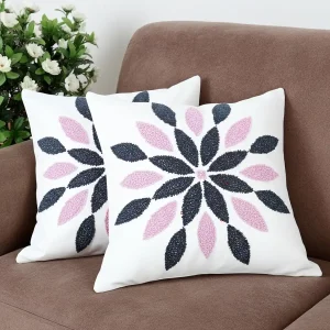 ২টি কুশন কভার - ১৪x১৪ ইঞ্চি