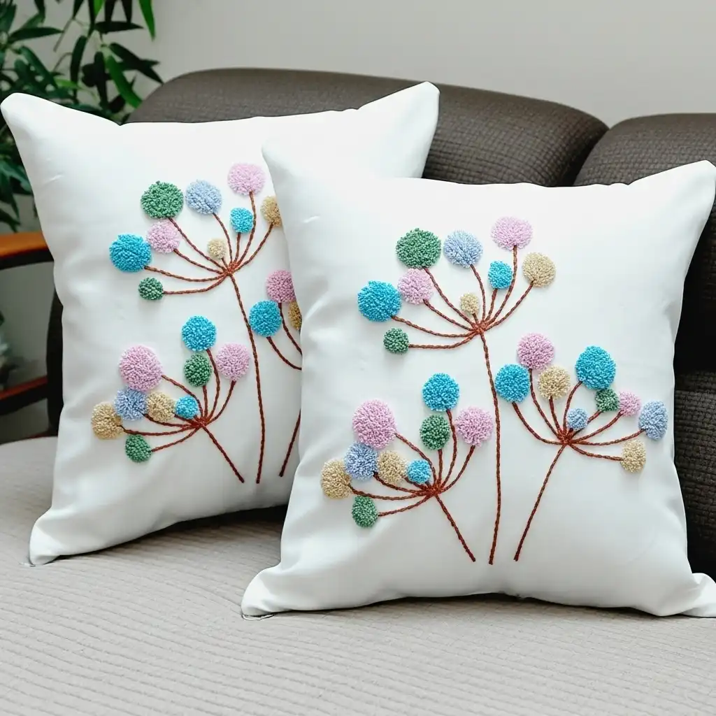 ২টি কুশন কভার - ১৪x১৪ ইঞ্চি