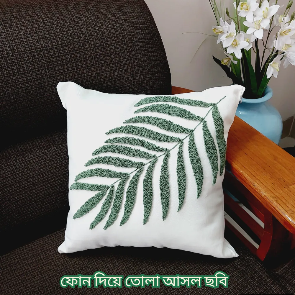 ২টি কুশন কভার - ১৪x১৪ ইঞ্চি - Image 3
