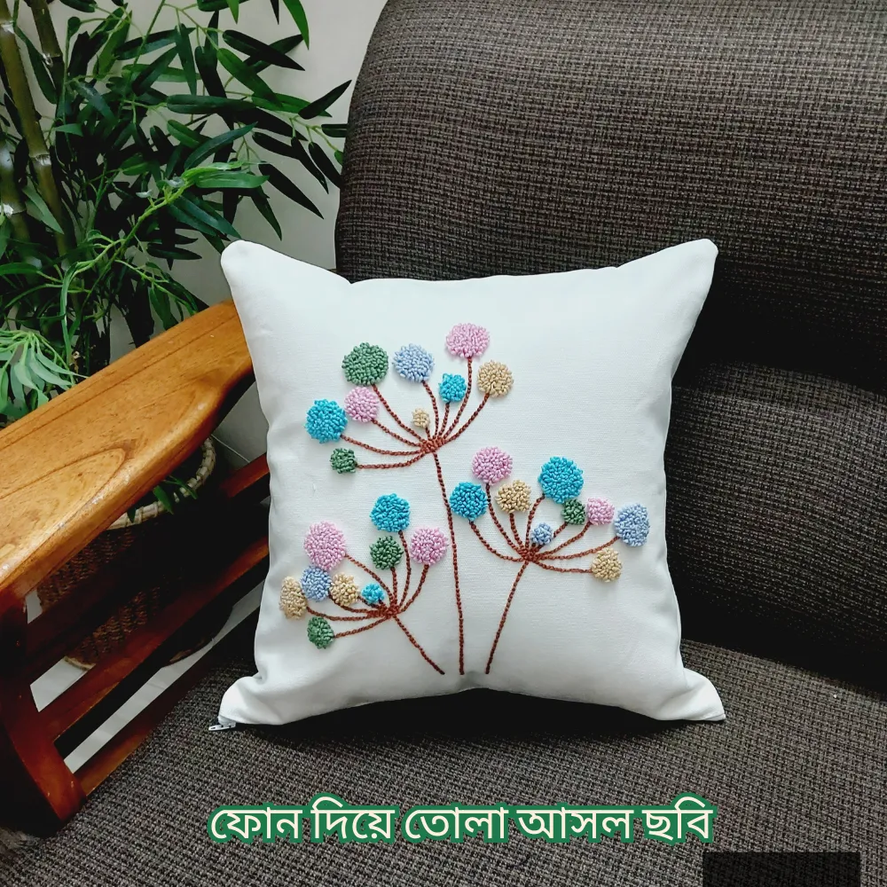 ২টি কুশন কভার - ১৪x১৪ ইঞ্চি - Image 3