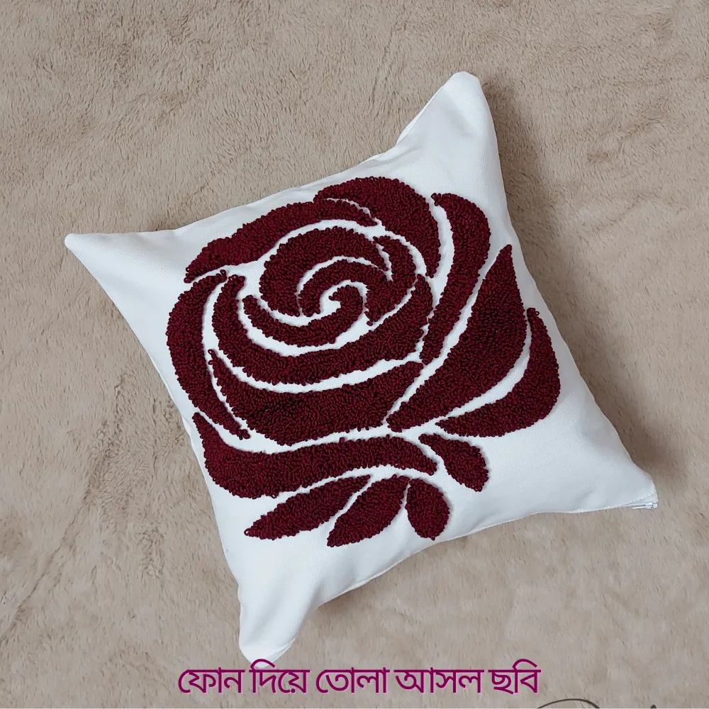 ২টি কুশন কভার - ১৪x১৪ ইঞ্চি - Image 3