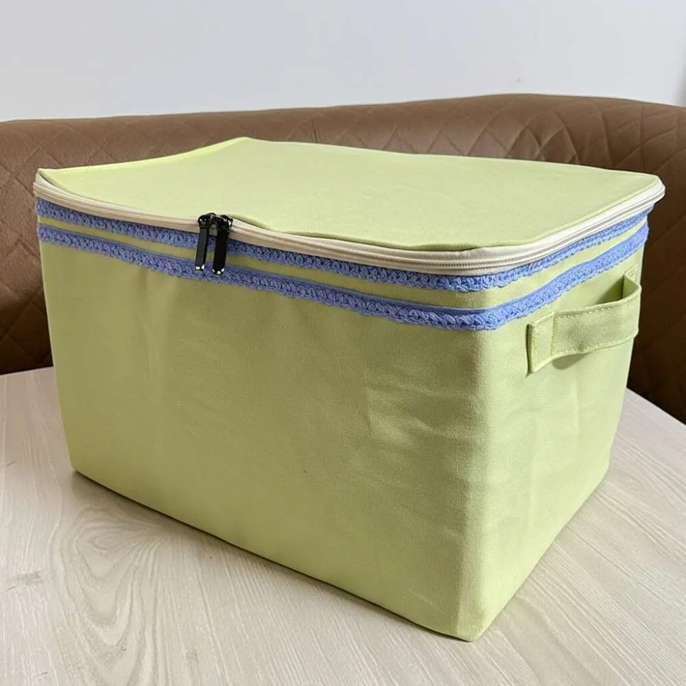 ৩টি বড় সাইজের ঢাকনাসহ প্রিন্টেড বাস্কেট - Image 3