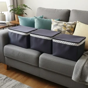 ৩টি বড় সাইজের ঢাকনাসহ প্রিন্টেড বাস্কেট