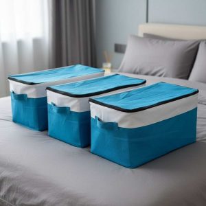 মাঝারি সাইজের ঢাকনাসহ বাস্কেট