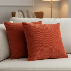 কর্ড কাপড়ের কুশন কভার