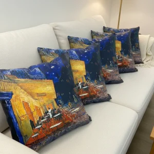 প্ৰিন্টেড কুশন কভার