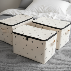 মাঝারি সাইজের ঢাকনাসহ বাস্কেট