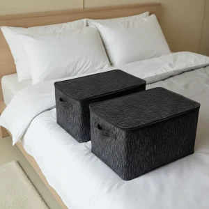 মাঝারি সাইজের ঢাকনাসহ বাস্কেট