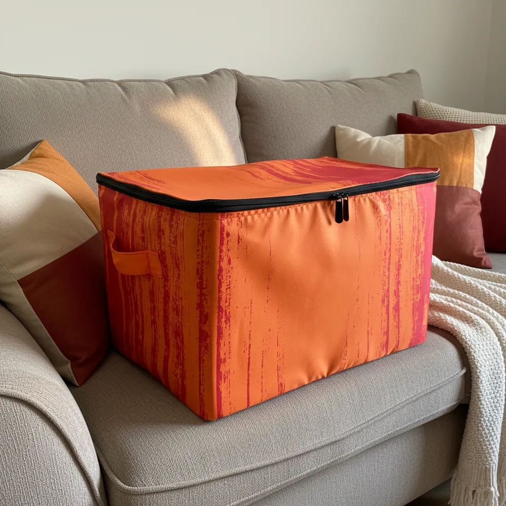 মাঝারি সাইজের ঢাকনাসহ বাস্কেট - Image 4