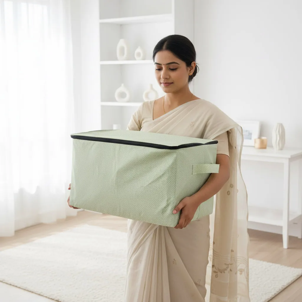 মাঝারি সাইজের ঢাকনাসহ বাস্কেট - Image 3