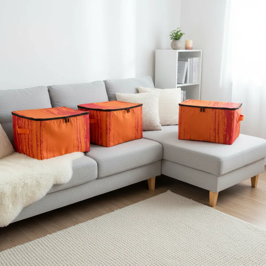 মাঝারি সাইজের ঢাকনাসহ বাস্কেট - Image 2